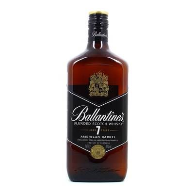 Ballantines Blended scotch whisky Bourbon finich 7ans 40°, 70cl