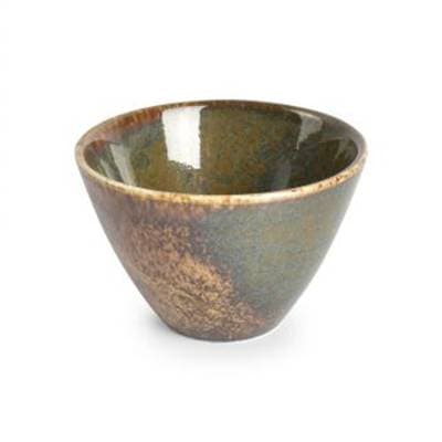 BonBistro Bol conique vert Cirro, 10xH7 cm