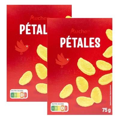 Auchan Pétales salés, Lot de 2x75g