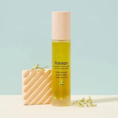 3760327000035 - Pototam - Huile Douceur pour le Corps - Vanille & Bois de Hô