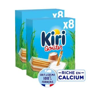 Kiri Fromage fondu et ses gressins, Lot de 2 - 8x35g