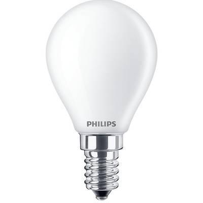 8718699763435 - Philips - Ampoule E14- 4,3W LED Classique Dépolie Blanc Chaud