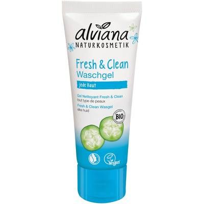 Alviana Gel Nettoyant Bio Fresh & Clean à l'extrait de concombre bio, 125ml