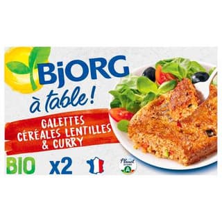 Bjorg Galettes Céréales, Légumes du soleil Bio, 200g