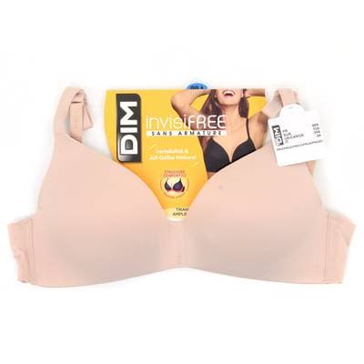 Dim Soutien-gorge triangle ampliforme sans armatures new skin InvisiFree, 90A