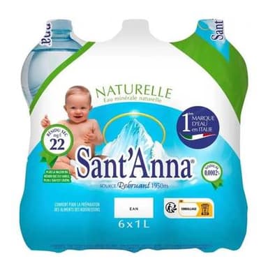 Sant'Anna Eau minérale naturelle, 6x1L
