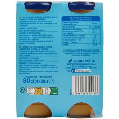 3596710355136 - Auchan - Nectar d'abricot
