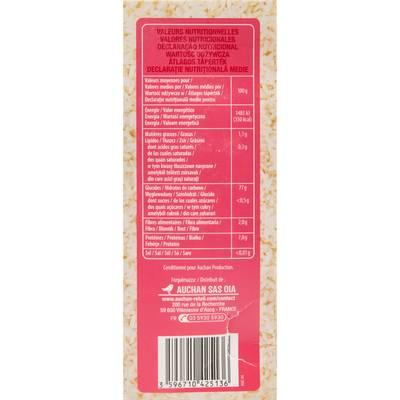 3596710425136 - Auchan - Riz long grain incollable sachets cuisson prêt en 10 min