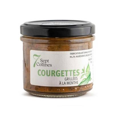 3770014066336 - Sept Collines - Courgettes Grillées à la Menthe - Conserverie Artisanale