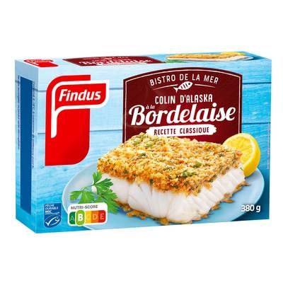 Findus Colin d'Alaska à la Bordelaise, 380g