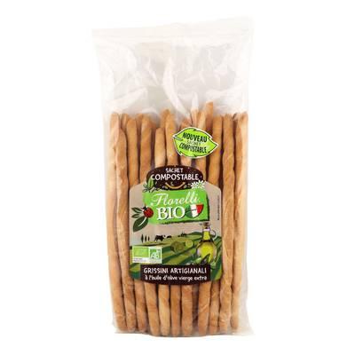 3760077533937 - Florelli - Gressins Artisanaux à l'Huile d'Olive Bio
