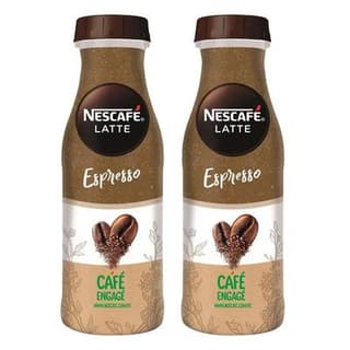 Nescafé Café latte espresso, Lot de 2x240ml