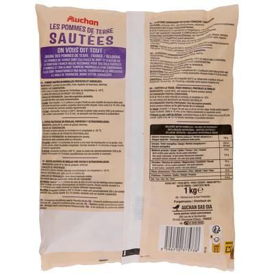 3596710433339 - Auchan - Pommes de terre sautées