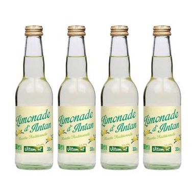 Vitamont Limonade bio d'Antan, Lot de 4x33cl