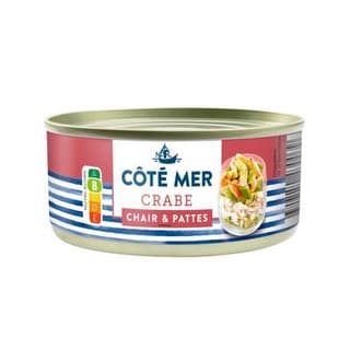 Coté Mer Chair et Pattes de Crabe, 105g