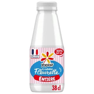 Yoplait Crème Fleurette 30% Mg Epaisse, 38cl