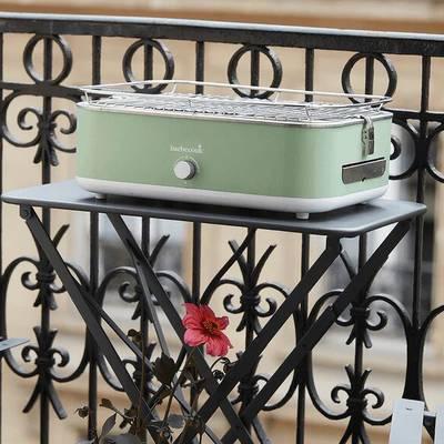 5404035708040 - Barbecook - Barbecue E-Carlo grill de table électrique Midnight Green