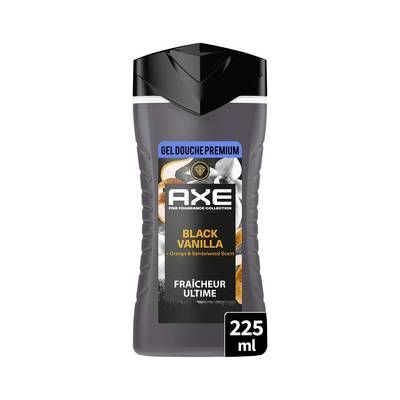 Axe Gel douche Hydratant Black Vanille, 225ml