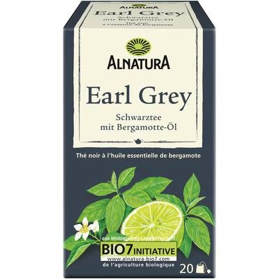 Alnatura Thé Earl Grey Bio -  20 Sachets, 35g