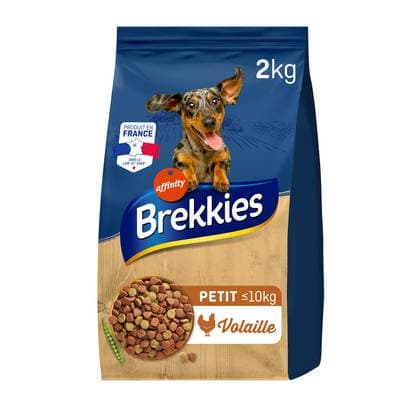 Affinity - Brekkies Croquettes Volaile pour petit chien, 2kg