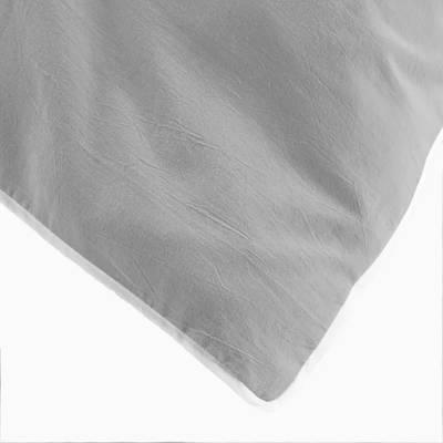 3574386442343 - Douceur D Interieur - Parure De Lit Coton Lavé Linette Gris