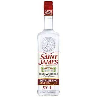 Saint James Rhum blanc agricole Martinique 50°, 1L