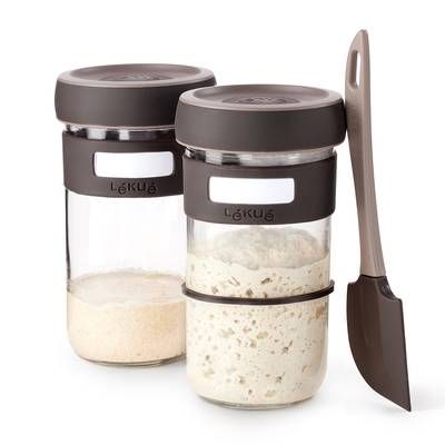 Lékué Kit de levain - Brown