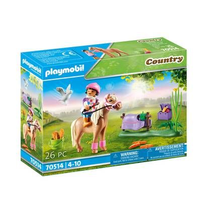 PLAYMOBIL® Country Cavalière et poney islandais, 70514