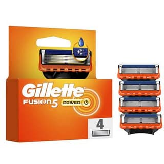 Gillette Fusion Lames de rasoir Pour Homme Fusion5 Power, 4 lames