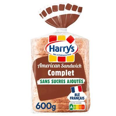 3228857002344 - Harrys - Pain de Mie Complet American Sandwich