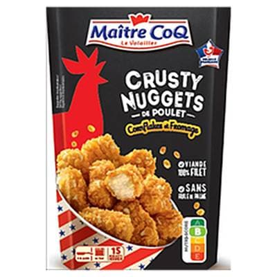 3230890004544 - Maître Coq - Crusty nuggets de poulet cornflakes et fromage