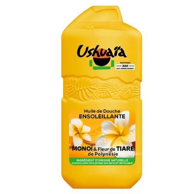 Ushuaïa Huile de Douche Monoï et Fleur de Tiaré, 280ml