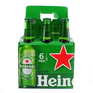 Heineken Bière Blonde 5°, 6x33cl