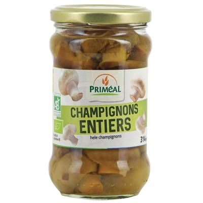 Priméal Champignons entiers bio, 314ML