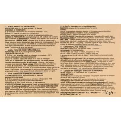 3596710375646 - Auchan - Frites pour micro-ondes