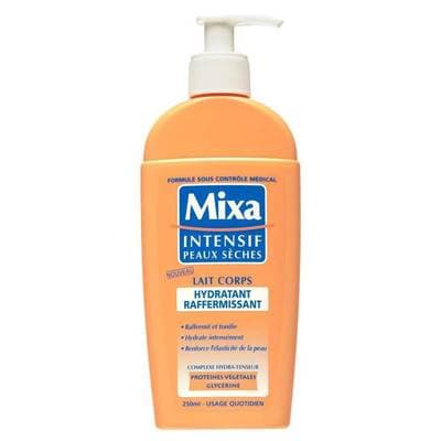 3600550048346 - Mixa - Lait corps peaux sèches hydratant et raffermissant