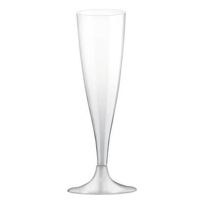 Homea Flûte a champagne transparent, 6 flûtes à champagne