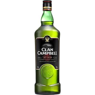 Clan Campbell Blended scotch whisky 40°, 1L