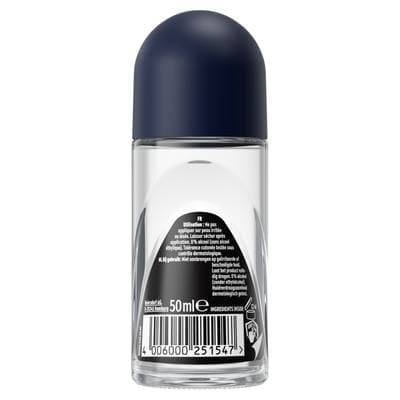 4006000251547 - Nivea - Déodorant bille homme black and white 72h