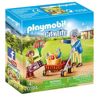 4008789701947 - PLAYMOBIL® City Life - Petite fille et grand-mère