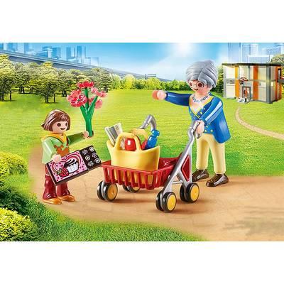 4008789701947 - PLAYMOBIL® City Life - Petite fille et grand-mère