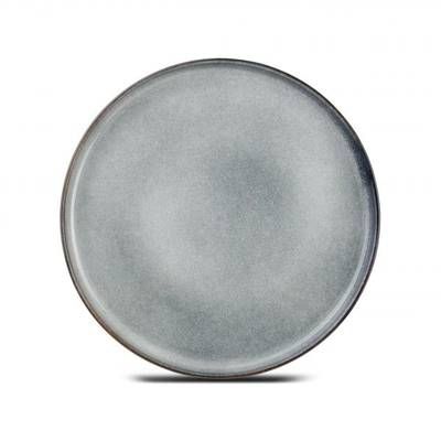ONA Assiette plate bleu Duna, 27 cm
