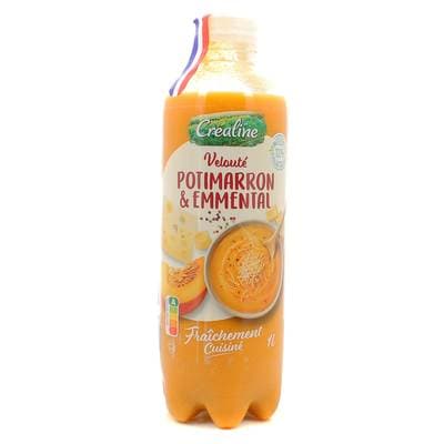 Créaline Velouté de Potimarron & Emmental, 1l