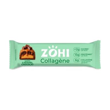 Zohi Barre collagène Caramel Chocolat, 50g