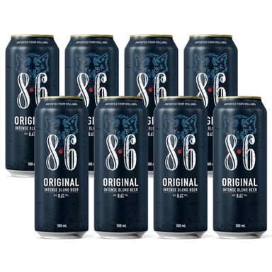 8.6 Original Bière blonde 8,6°, Lot de 8x50cl
