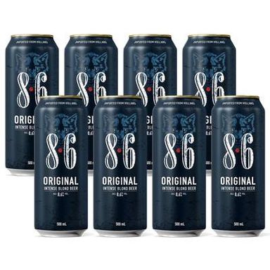8.6 Original Bière blonde 8,6°, Lot de 8x50cl