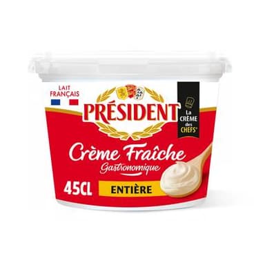 Président Crème Fraiche 30% Mg Epaisse, 45cl