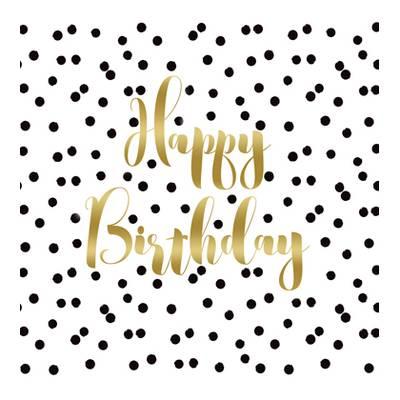 4021766225748 - Paperproducts Design - Serviettes papier Happy Birthday