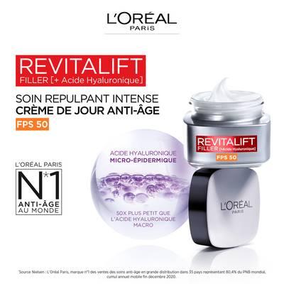 3600524076948 - L'Oréal - Crème de Jour Anti-Âge Repulpante FPS 50