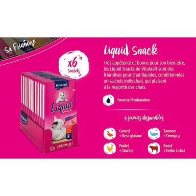 7610376164249 - Vitakraft Liquid - Snack Poulet et Dinde - Friandise pour Chat